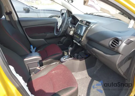 2022 Mitsubishi Mirage Black Edition from USA, damaged, VIN ML32AWHJ9NH006106